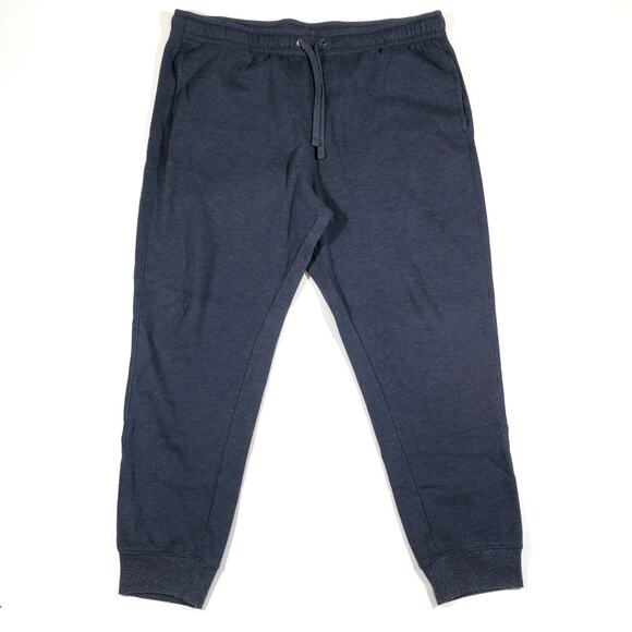 Goodfellow Mens Navy Blue Jogger Casual Work Out Pants Bottoms Size XL B28 - Picture 1 of 8